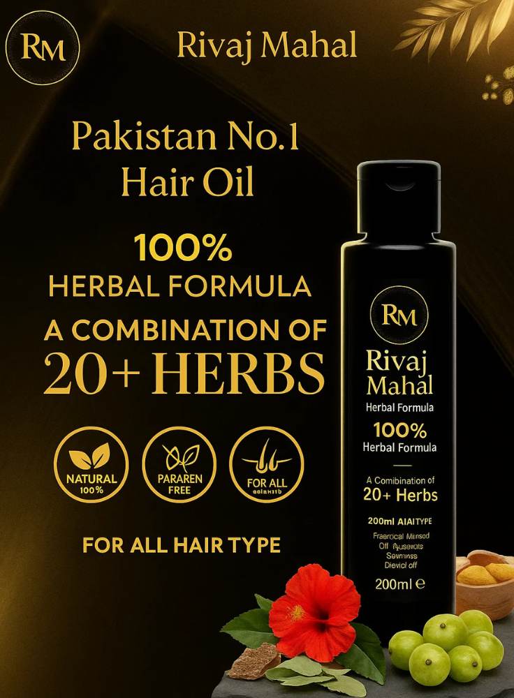 Rivaaj Mahal Hair Oil